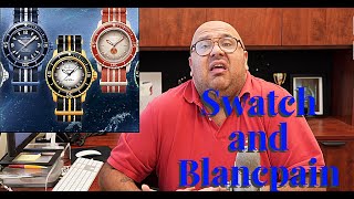 BIG WATCH NEWS Blancpain x Swatch Fifty Fathoms Collaboration Any Good [upl. by Llednek487]