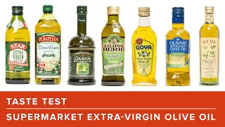 Our Taste Test of the Best ExtraVirgin Olive Oil at the Supermarket [upl. by Nisay]