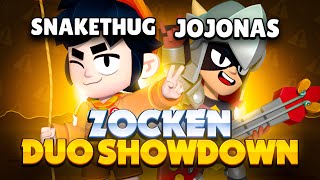 JoJonas amp SnakeThug zocken Duo Showdown 1000🏆 [upl. by Aivitnahs]