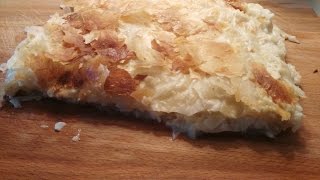 ALBANIAN PIE Recipe  Pite me lakra [upl. by Oiratnom]