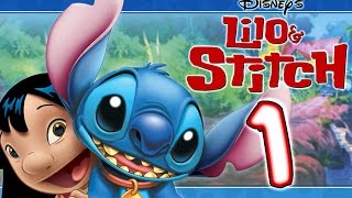 Disneys Lilo and Stitch PS1 Game Walkthrough Part 1  100 Trouble In Paradise [upl. by Patton722]