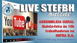 ASSEMBLEIA GERAL  TRABALHADORES NA INFRA SA [upl. by Jamnes868]