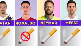 Famous Footballers Who Smoke Cigarettes in Real Life🤯😱 [upl. by Alleciram]