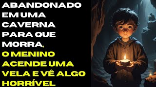 Deixado em uma Caverna para Perecer o Que Ele Vê ao Acender uma Vela é de Arrepiar [upl. by Humfrid458]