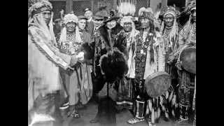 Glacier Park Indians  Medicine Song 1914 Blackfoot Indian Tribe Blackfeet [upl. by Bekah974]