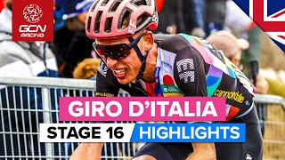 Giro dItalia Stage 16 Highlights [upl. by Reitman383]