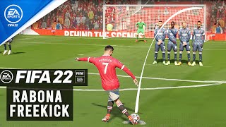 FIFA 22  RABONA FREE KICK TUTORIAL [upl. by Shepp225]