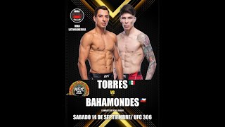 UFC Noche Manuel Torres vs Ignacio Bahamondes [upl. by Netsyrk118]