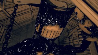 What if Bendy and the Ink Machine didnt remove Alpha Bendys model Alpha Bendy Jumpscare Test [upl. by Cohbert56]