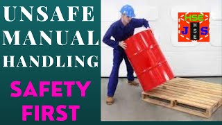 MANUAL HANDLING UNSAFE PRACTICES  Learn Safety with Fun safetyfirstlife shorts bright side [upl. by Kira69]