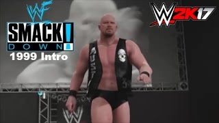 WWE 2K17 Smackdown 1999 Intro [upl. by Lramaj]