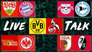 🔴 LIVE Bundesliga Konferenz mit Borussia Dortmund vs 1 FC Köln  LiveTalk Bundesliga [upl. by Ylil]