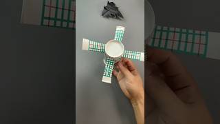 Cup of Flight Crafting a Rotating Paper Aircraft [upl. by Lydia]