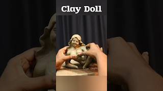 Clay doll making very easy [upl. by Aicitan]