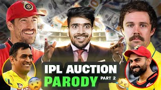 STARC IN RCB🤫 IPL AUCTION PARODY😅 IPL 2024 [upl. by Adlesirhc974]