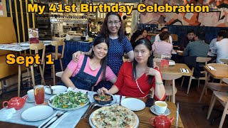 My 41st Birthday Celebration with my Best Friend pizzeria ofwhongkong [upl. by Ojimmas]