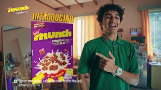 Nestlé MUNCH Breakfast Cereal  MAKE YOUR MORNINGS CRUNCHY  Hindi TVC  10 Sec [upl. by Aubry993]