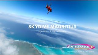 Skydive Mauritius  Go Skydiving 2020 [upl. by Templa]