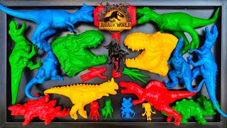 Jurassic World EvolutionTyranosaurus Rex Velociraptor Stegosaurus Skibidi Pow Patrol [upl. by Rose755]