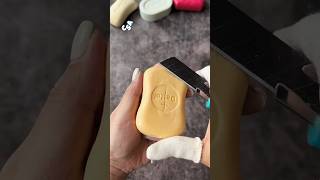 Yellow Soap cutting ASMR 🌈🧴✨  Satisfying  Slime  Sleep aid  Anxiety Relief shorts csa1217 [upl. by Notloc]