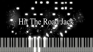 Hit The Road Jack Piano Tutorial [upl. by Atnwahs]