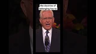 Elder Christofferson’s The Doctrine of Belonging churchofjesuschristoflatterdaysaintsinspiration [upl. by Yajnas480]