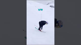 Collecting SkiersSnowboarders 421000❄️🤍skiheaven skiing snowboarding viralvideo snow [upl. by Nail]