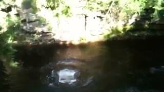 Chateaugay falls jump [upl. by Nosemyaj100]