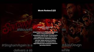 Singham Again Movie Review  Short  Filmyvibe [upl. by Ban]