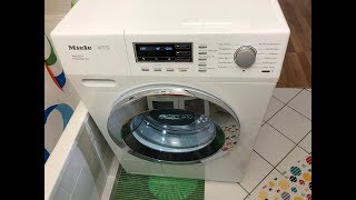 Miele WT1 Waschtrockner Washer Dryer WTF 130 WPM  Pflegeleicht Synthetics 40°C  Full Cycle [upl. by Vallonia]