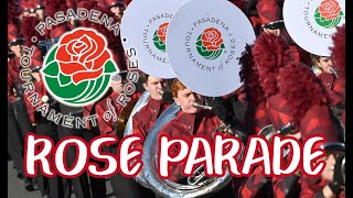 Rose parade 2018 Pasadena in the Los Angeles [upl. by Ardnaz]