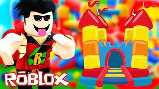 EĞLENCELİ ŞİŞME PARKUR BİTİRDİM 🎈 Roblox Escape Inflatable Obby [upl. by Zoellick]