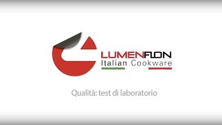 Qualità Lumenflon test di laboratorio [upl. by Nirol297]