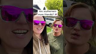 Are southerners more friendly 🇺🇸 americans usa southern [upl. by Sydalg]