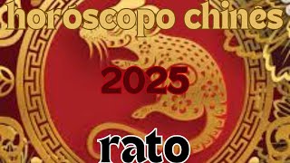 Horóscopo Chinês 2025  Rato [upl. by Neufer248]