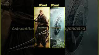 Mahabharata Weapons With Name  Reel Vs Real  mahabharat reelvsreal cast [upl. by Naitsirhc482]