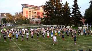 Spartan Marching Band  Summer Drills [upl. by Inattirb]