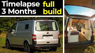 From Zero to Vanlife VW T5 Camper Van Conversion [upl. by Heintz]