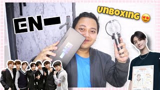 UNBOXING OFFICIAL LIGHTSTICK ENHYPEN Bahasa Indonesia [upl. by Aleil]