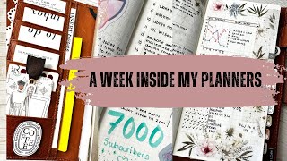 Weekly planning  How i use my planners [upl. by Nyltiac]