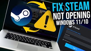 2024 FIX Steam Not Opening  Steam not opening  How to fix Steam not opening [upl. by Anawik]