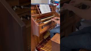 JS Bach on 1900’s Estey Reed Organ [upl. by Zela]