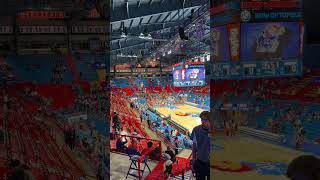 Allen Fieldhouse before the game starts collegebasketball kubasketball [upl. by Aerdua]