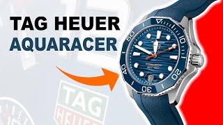 TAG HEUER Aquaracer Professional 300 Date WBP5111FT6259 Unboxing [upl. by Baerman]