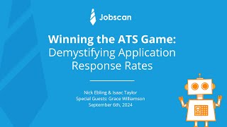 Winning the ATS Game Demystifying Application Response Rates in 2024 [upl. by Dorin392]