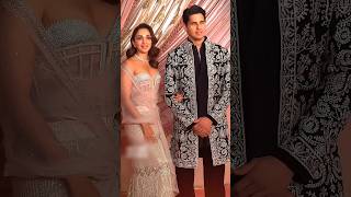 kiaraadvani amp sidharthmalhotra at Ambanis sangeet function 💕✨  anantambani shorts viral [upl. by Nazus]