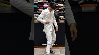 All white 🤍 Wedding specials blazer 🤩 reloadcasual shorts wedding [upl. by Greenland173]