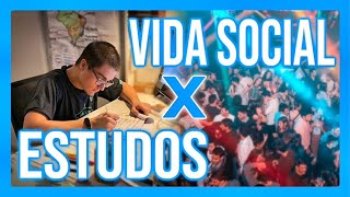 DÁ PARA TER VIDA SOCIAL ESTUDANDO PARA CONCURSOSVESTIBULARES  Nicolas Lazaroto [upl. by Tompkins]