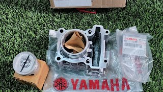 Yamaha R15 v1 amp R15 v2 amp R15s cylinder kit amp crankshaft Assembly Jones auto parts no 9884657111 [upl. by Siulesoj172]