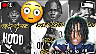 4100 ONE MIC CYPHER KYLE RICHH  JENN CARTER  JAH WOO  CashOutFabo Reaction  NYC Drill [upl. by Madancy]